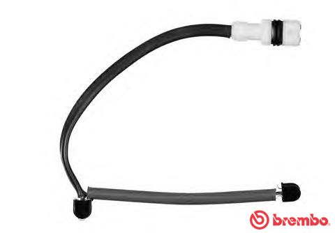 Warning Contact, brake pad wear - A 00 317