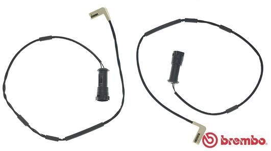 Warning Contact, brake pad wear - A 00 260