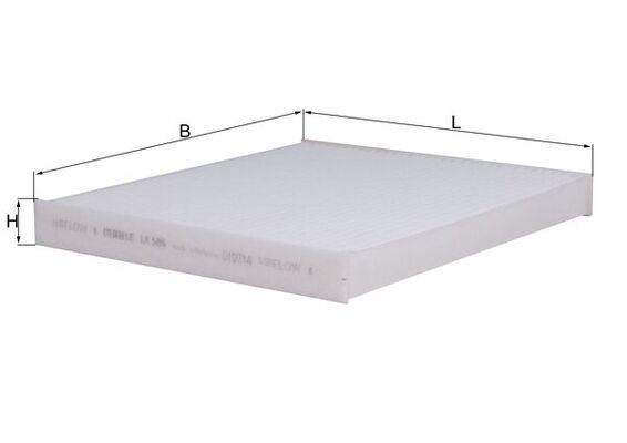 Filter, cabin air - LA 586