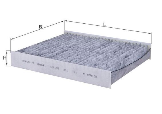 Filter, cabin air - LAK 293