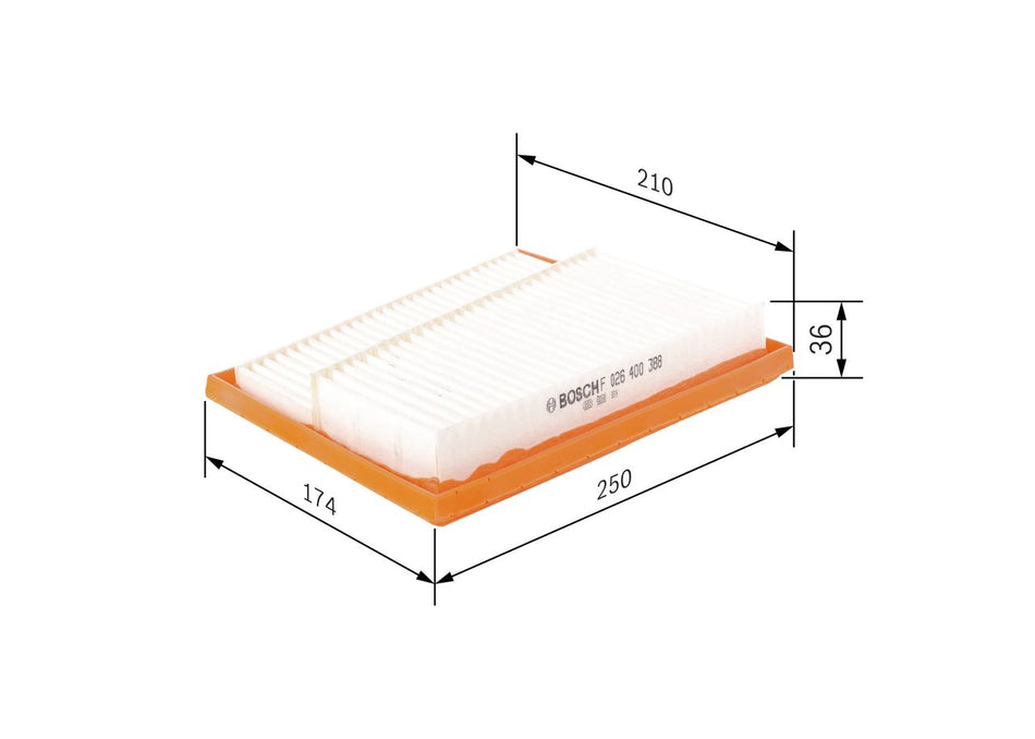 Air Filter - F 026 400 388