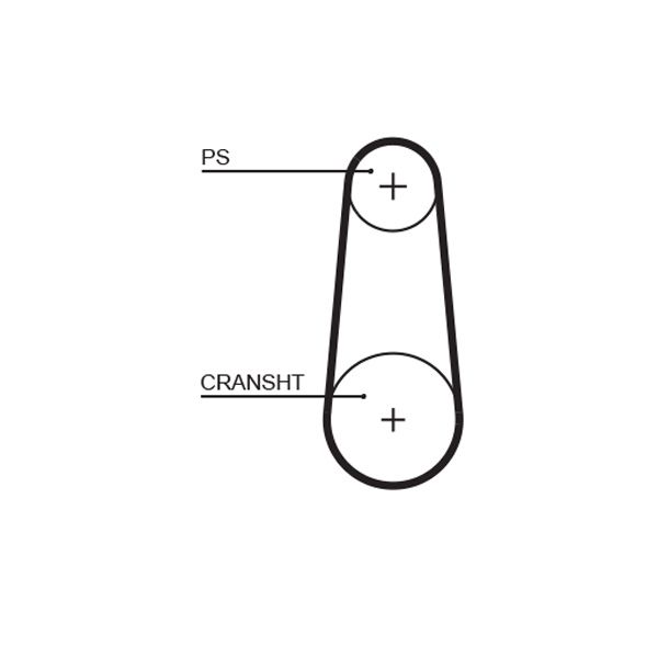Timing Belt - 5383XS
