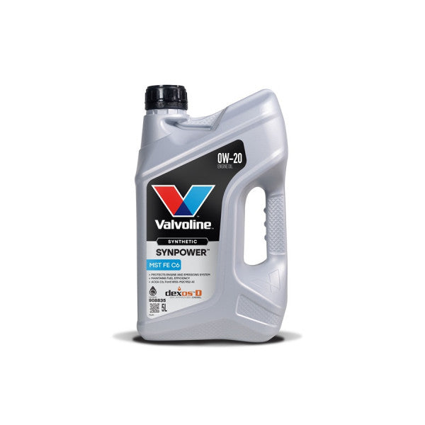 Valvoline Synpower MST FE C6 0W20 - 5 Litre