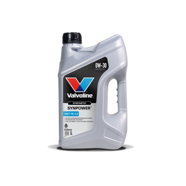 Valvoline Synpower FE C2 0W30 - 5 Litre