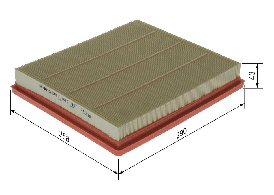 Air Filter - F 026 400 111