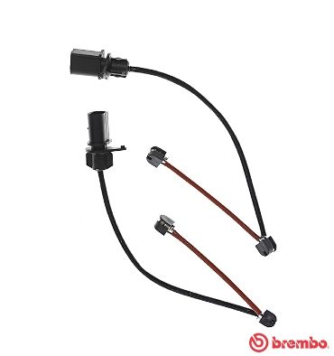 Warning Contact, brake pad wear - A 00 493