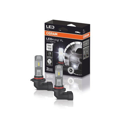 LED Fog Lamp Bulb Replacement Kit - H10 Cool White 6000k 12V PY20d - LEDriving FL