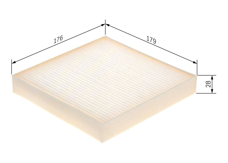 Filter, cabin air - 1 987 435 134