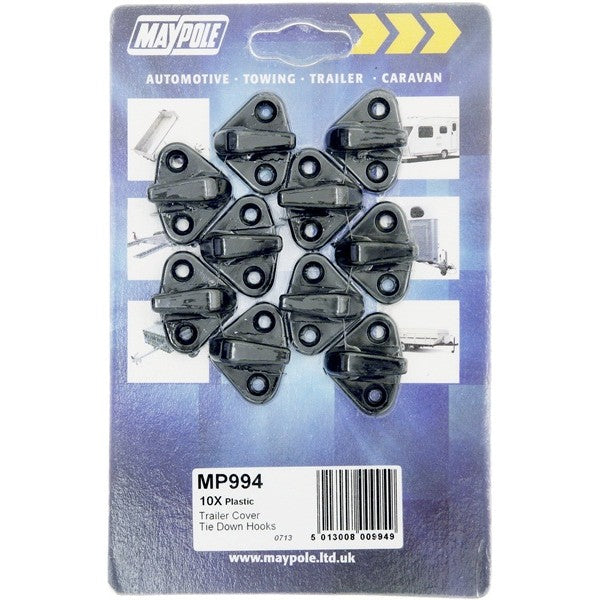 Trailer Cover Plastic Tie Down Hooks