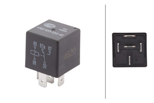 Relay, main current - 4RD 933 332-421