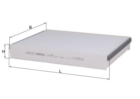 Filter, cabin air - LA 875