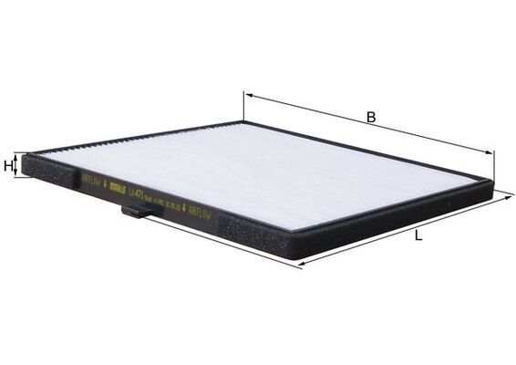 Filter, cabin air - LA 471