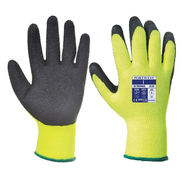 Thermal Grip Glove - Black - Small