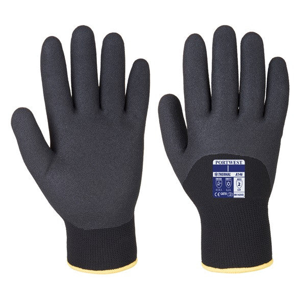 Arctic Winter Gloves - Black - Large