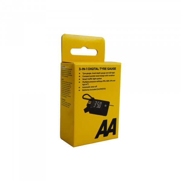AA 3-In-1 Digital Tyre Gauge