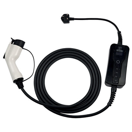 Ev Charging Cable - 13A T1 Female-Uk Plug W/Controller 5M
