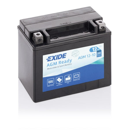 Exide Motorcycle Battery  - 12 V - 10Ah - 150CCA