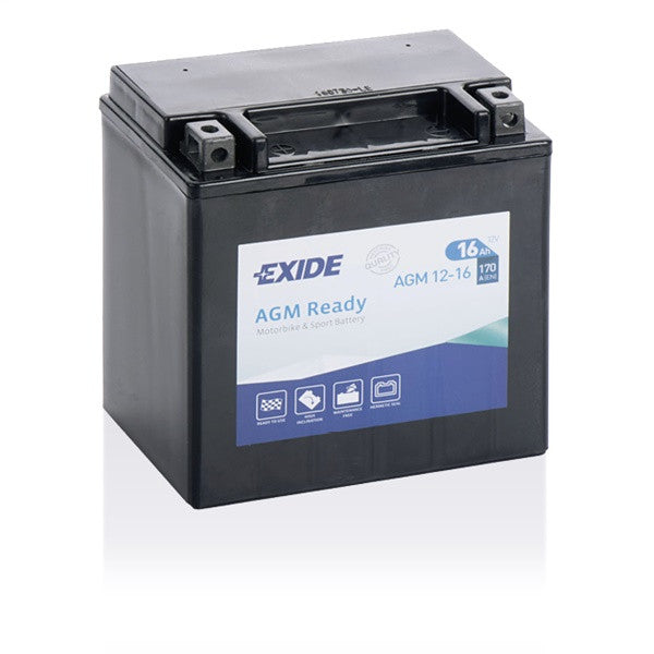 Exide Motorcycle Battery  - 12 V - 16Ah - 200CCA