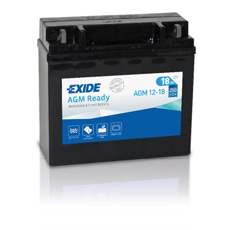 Exide Motorcycle Battery  - 12 V - 18Ah - 250CCA