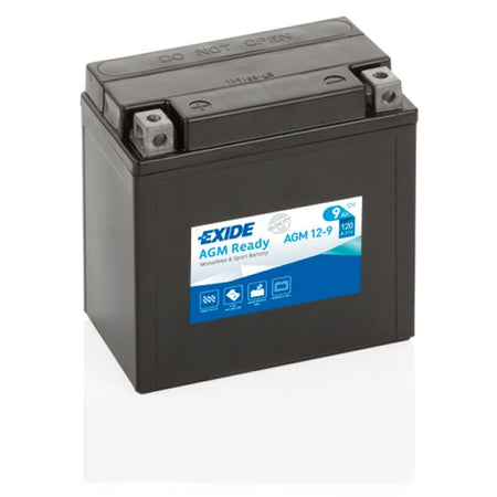 Exide Motorcycle Battery  - 12 V - 9Ah - 120CCA