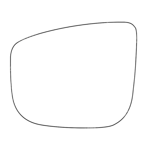 APEC Replacement Stick-On Commercial Vehicle Mirror Glass LHS