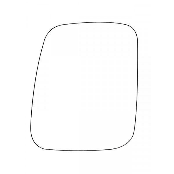 APEC Replacement Stick-On Commercial Vehicle Mirror Glass LHS