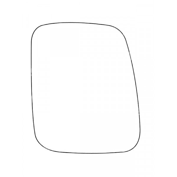 APEC Replacement Stick-On Commercial Vehicle Mirror Glass LHS