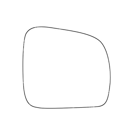 APEC Replacement Stick-On Commercial Vehicle Mirror Glass RHS