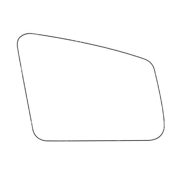 APEC Replacement Stick-On Standard Vehicle Mirror Glass RHS