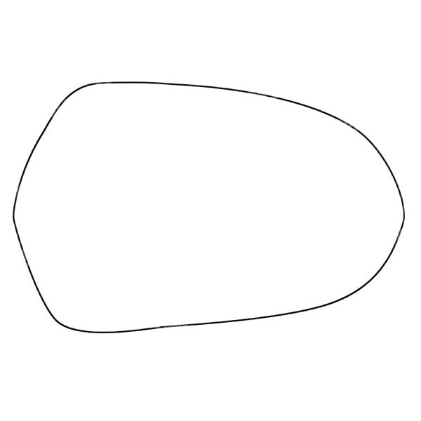 APEC Replacement Stick-On Standard Vehicle Mirror Glass RHS