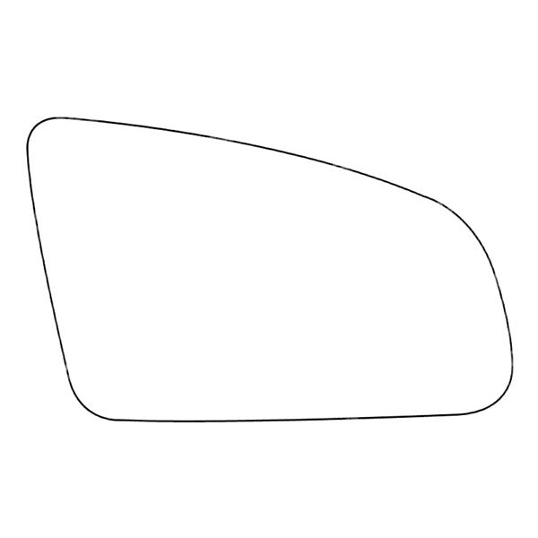 APEC Replacement Stick-On Standard Vehicle Mirror Glass RHS
