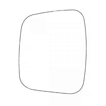 APEC Replacement Stick-On Commercial Vehicle Mirror Glass LHS