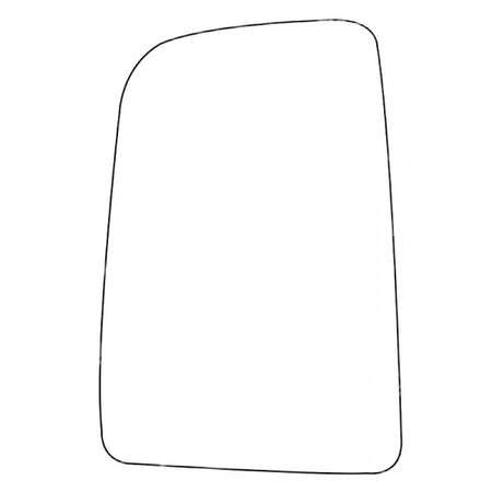 APEC Replacement Stick-On Commercial Vehicle Mirror Glass LHS