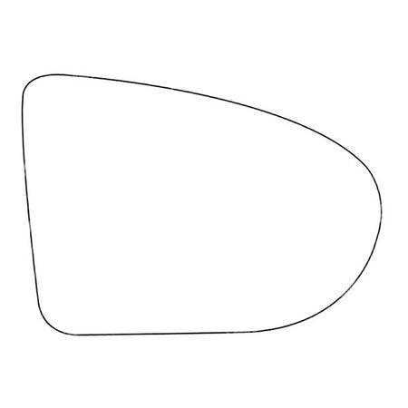 APEC Replacement Stick-On Standard Vehicle Mirror Glass RHS