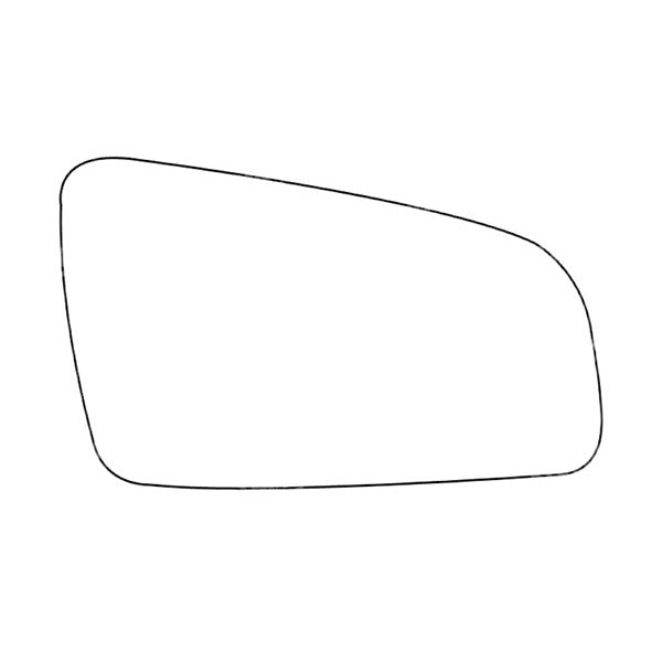 APEC Replacement Stick-On Standard Vehicle Mirror Glass RHS