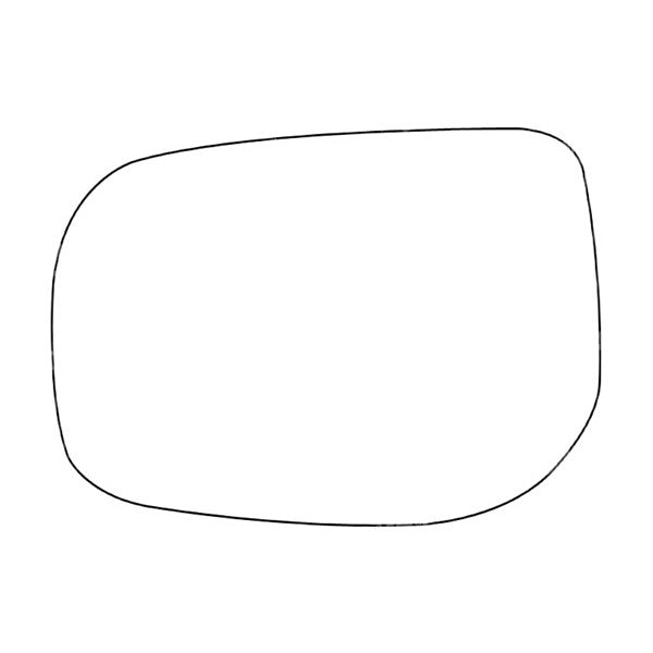 APEC Replacement Stick-On Standard Vehicle Mirror Glass LHS