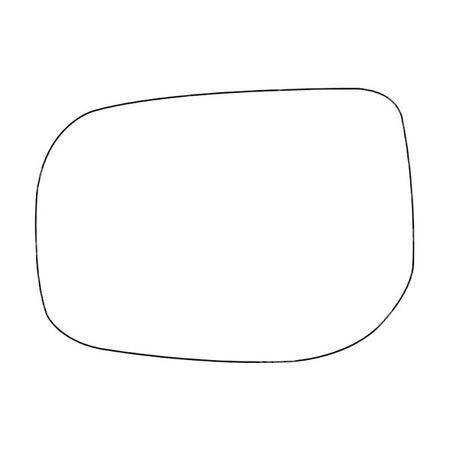 APEC Replacement Stick-On Standard Vehicle Mirror Glass LHS