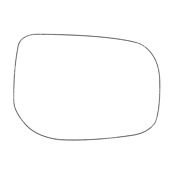 APEC Replacement Stick-On Standard Vehicle Mirror Glass RHS