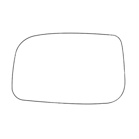 APEC Replacement Stick-On Standard Vehicle Mirror Glass LHS