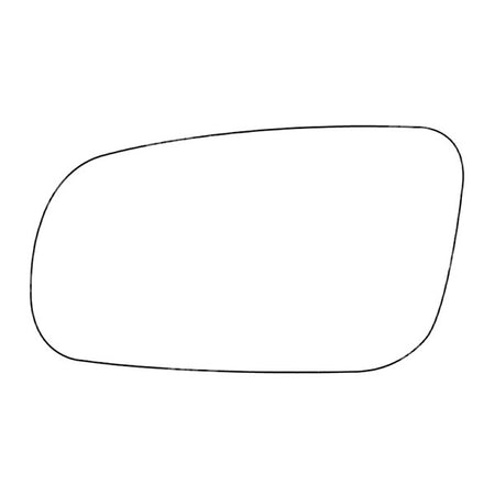 APEC Replacement Stick-On Standard Vehicle Mirror Glass LHS
