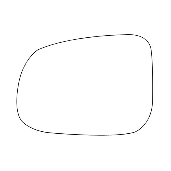 APEC Replacement Stick-On Standard Vehicle Mirror Glass LHS
