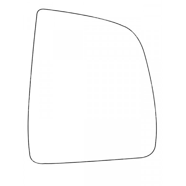 APEC Replacement Stick-On Commercial Vehicle Mirror Glass RHS