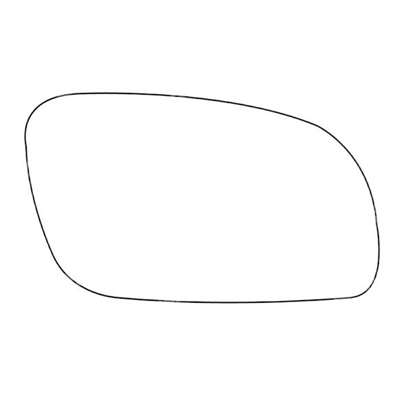 APEC Replacement Stick-On Standard Vehicle Mirror Glass RHS