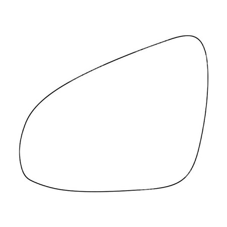 APEC Replacement Stick-On Standard Vehicle Mirror Glass LHS