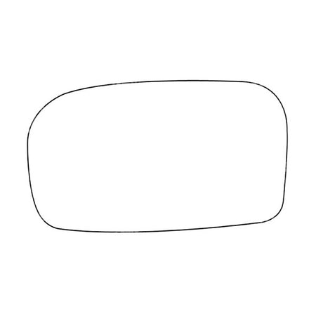 APEC Replacement Stick-On Standard Vehicle Mirror Glass LHS