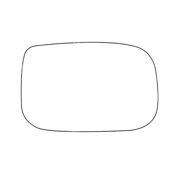 APEC Replacement Stick-On Standard Vehicle Mirror Glass RHS