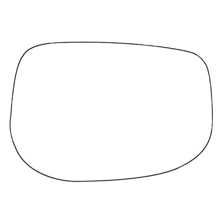 APEC Replacement Stick-On Standard Vehicle Mirror Glass RHS