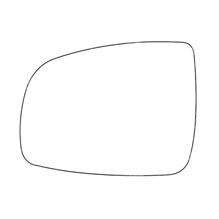 APEC Replacement Stick-On Standard Vehicle Mirror Glass LHS