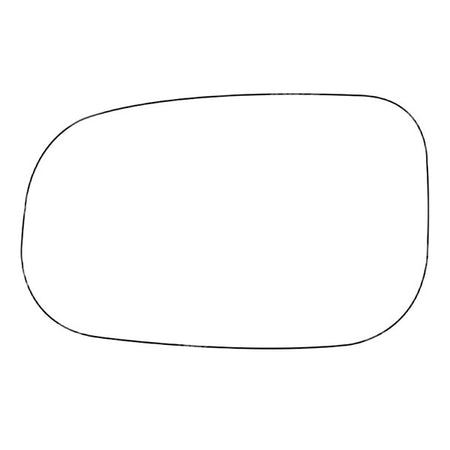 APEC Replacement Stick-On Standard Vehicle Mirror Glass LHS