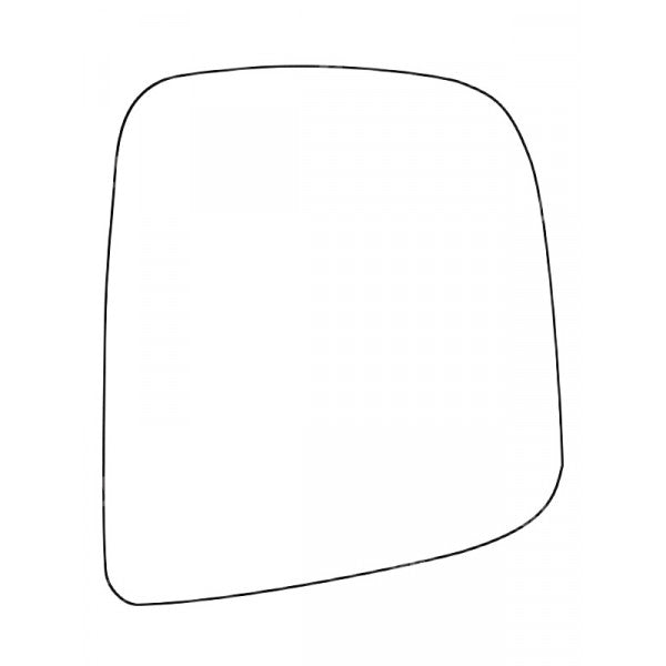APEC Replacement Stick-On Commercial Vehicle Mirror Glass RHS
